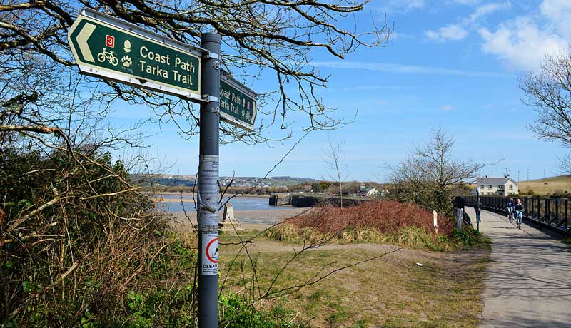 Muddlebridge House is on the tarka Trail Cycle Route